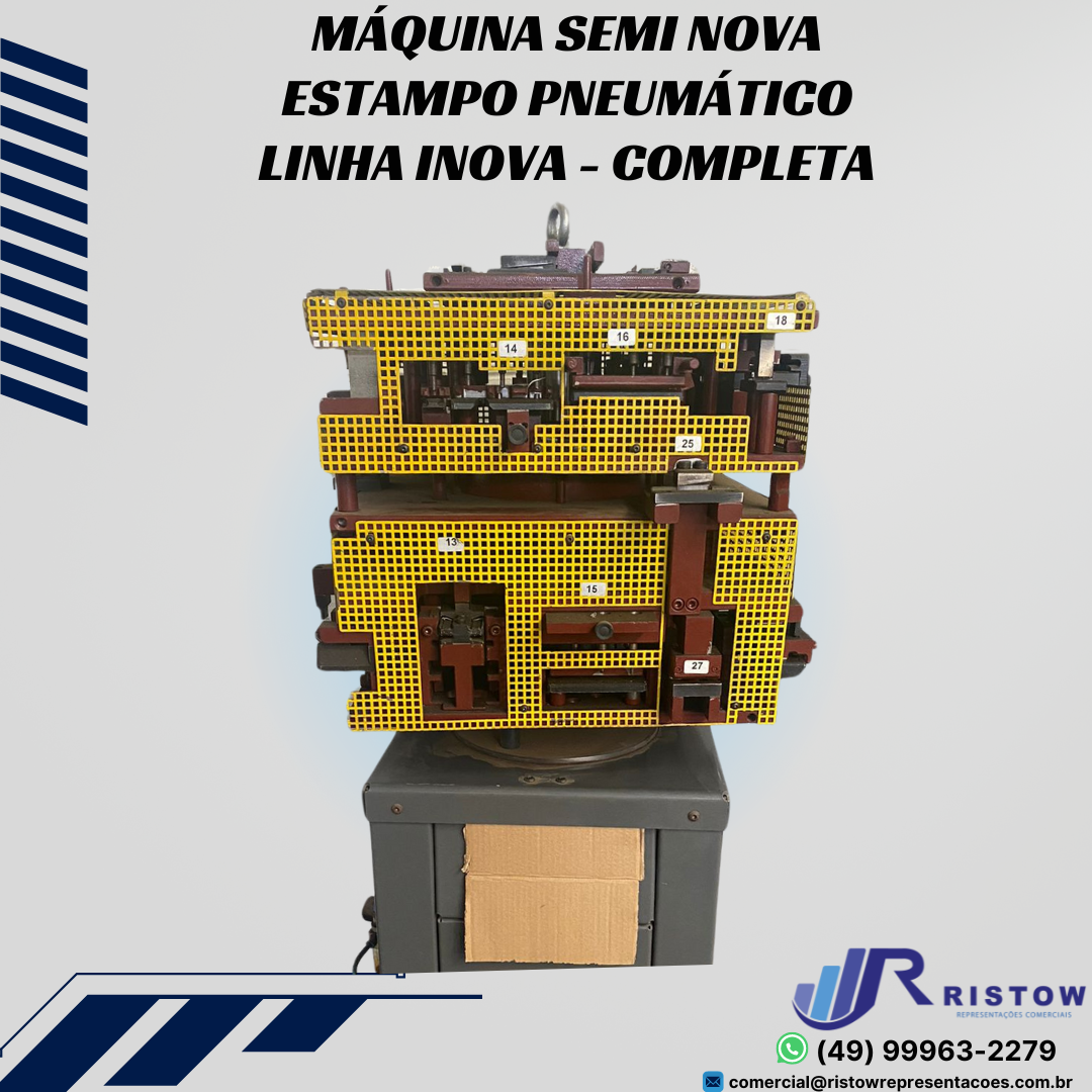 Estampo Pneumático Linha Inova – Completa