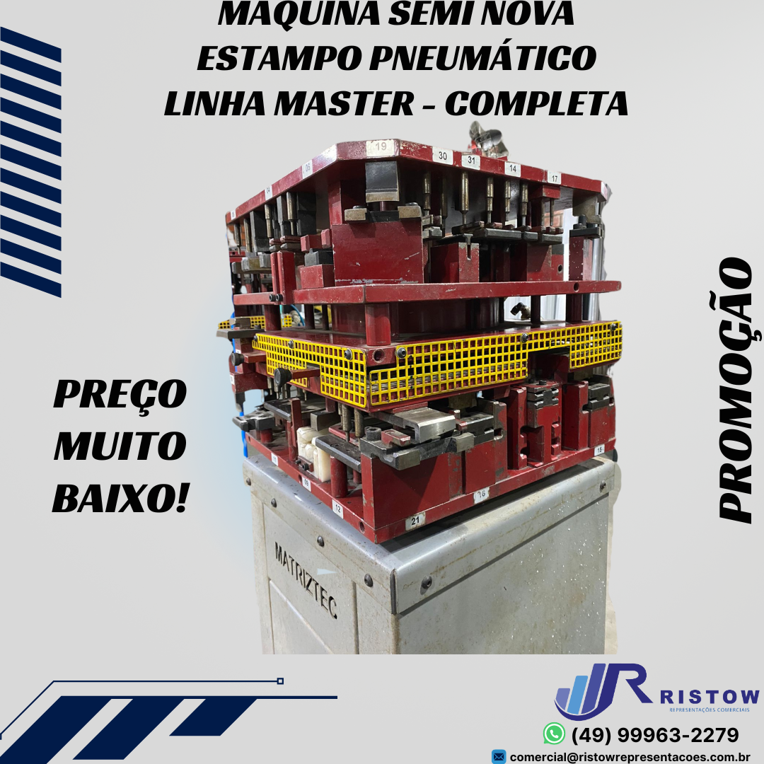 Estampo Pneumático Linha Master – Completa